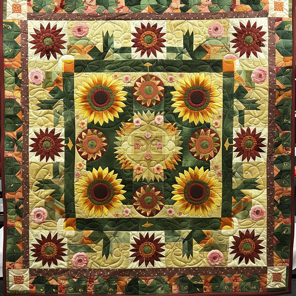 Sunflower XR2206018CL Quilt