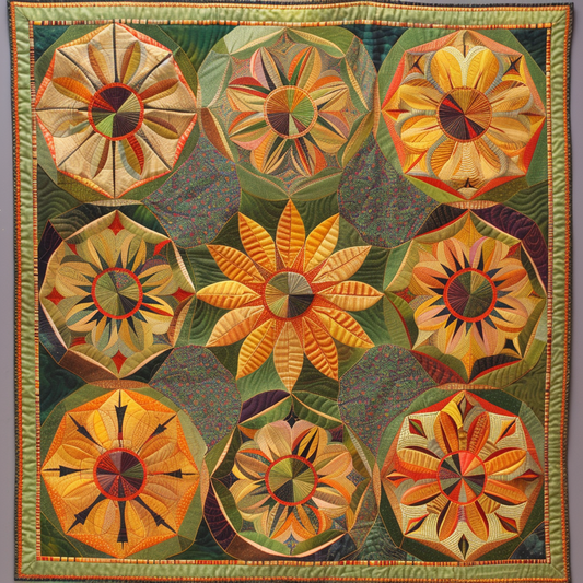 Sunflowers XR1805025CL Quilt