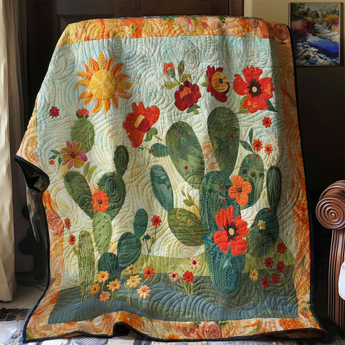 Sunny Cactus Embrace WN2607033CL Quilt