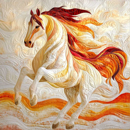 Sunset Horse XR0808018CL Quilt