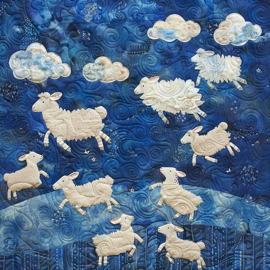 Swimming Sheeps WM2707001CL Quilt