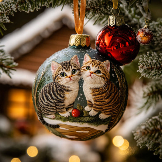 Tabby Twinkletoes WJ2411121CL Christmas Ornament
