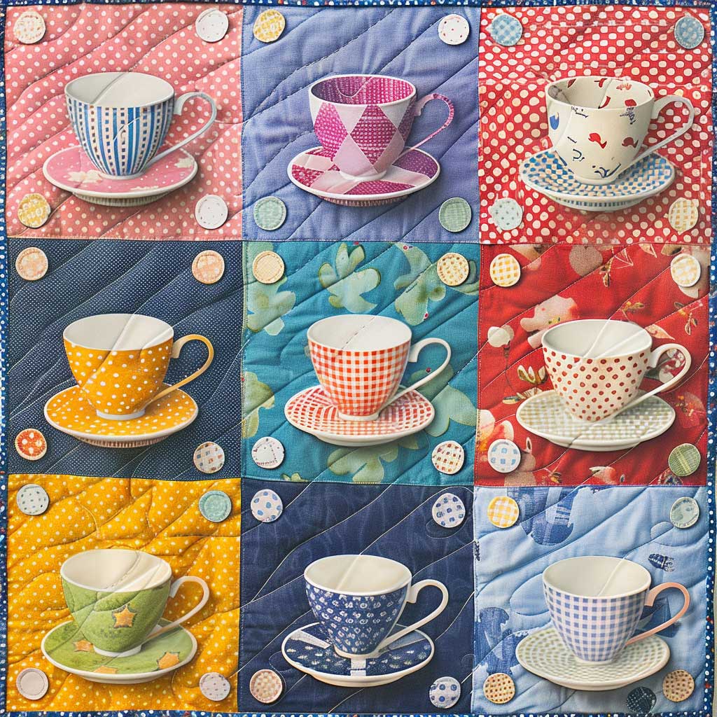 Teacup WJ1007018CL Quilt