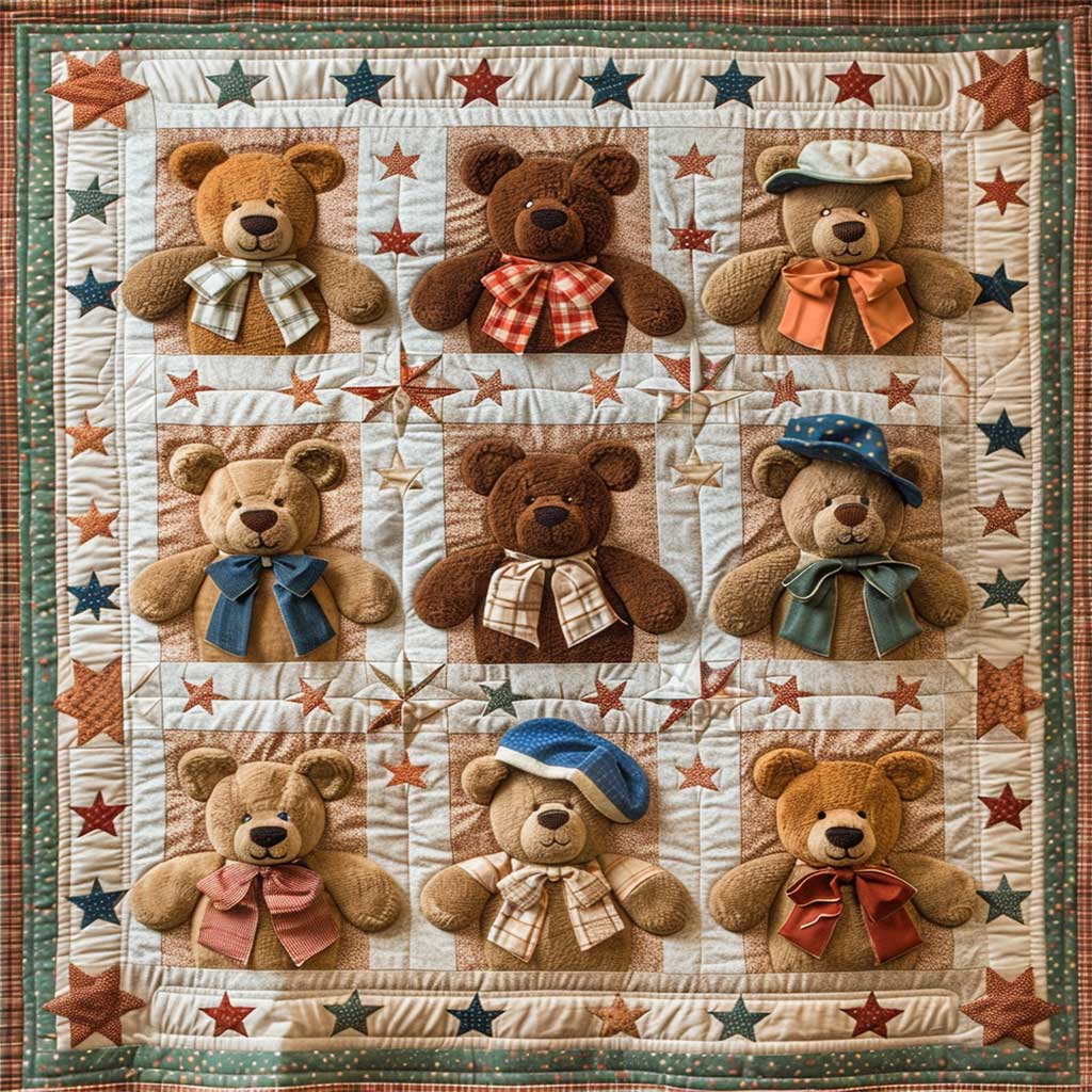 Teddy Bear WJ2707037CL Quilt