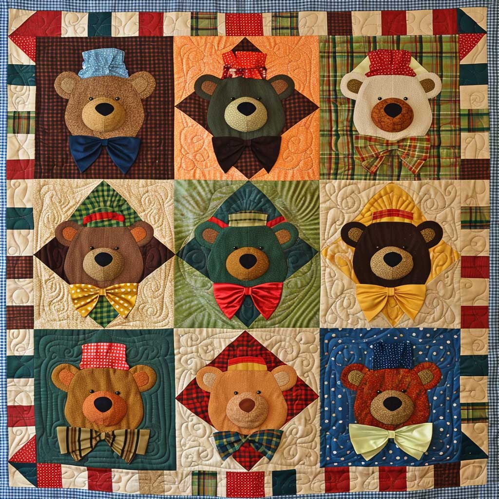 Teddy Bear WJ2707038CL Quilt