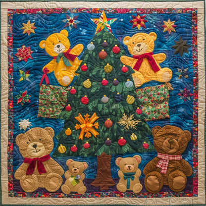 Teddy Bears Tree WM2707001CL Quilt