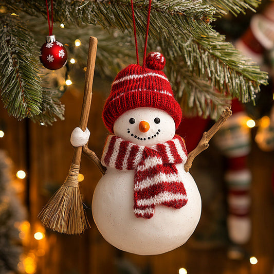 The Jolly Snowman WJ1110078CL Ornament