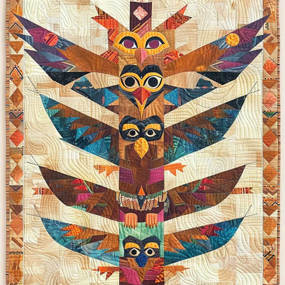 Totem Pole Native XR1706016CL Quilt