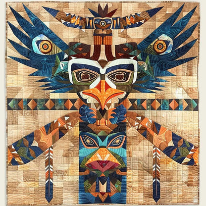 Totem Pole Native XR1708017CL Quilt