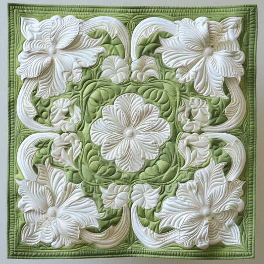 Traditional Flowers WM2507001CL Quilt