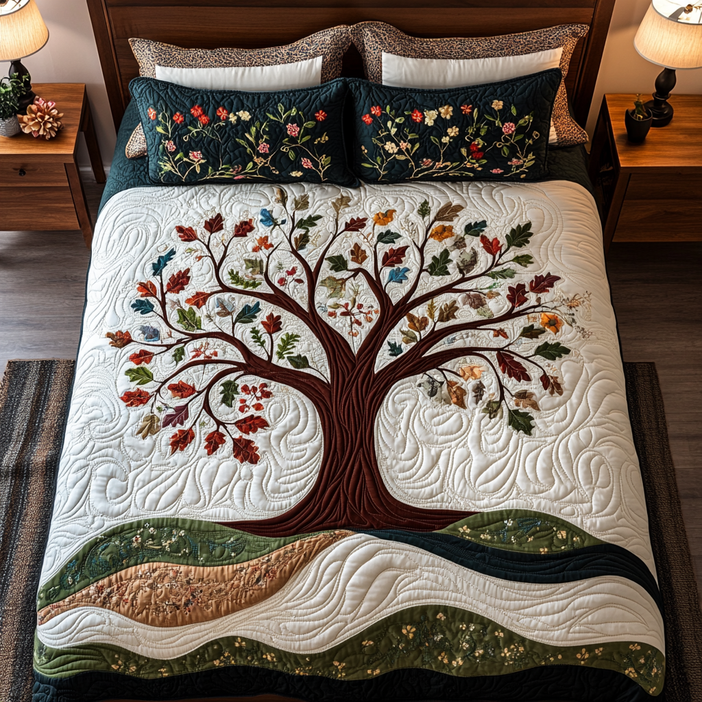 Tree of Balance YR2401047CL Duvet Cover Set
