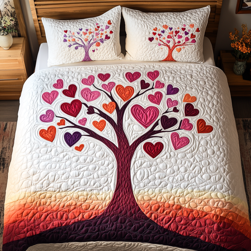 Tree of Hearts YR2401048CL Duvet Cover Set