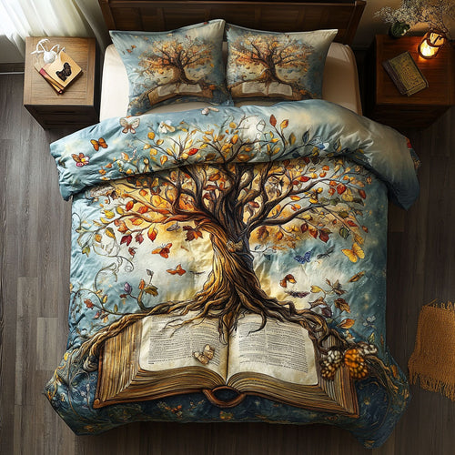 Tree Of Knowledge WU1902047CL Duvet Cover Set