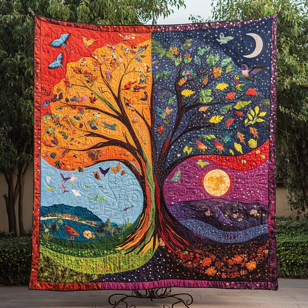 Tree Of Life WU1212025CL Quilt
