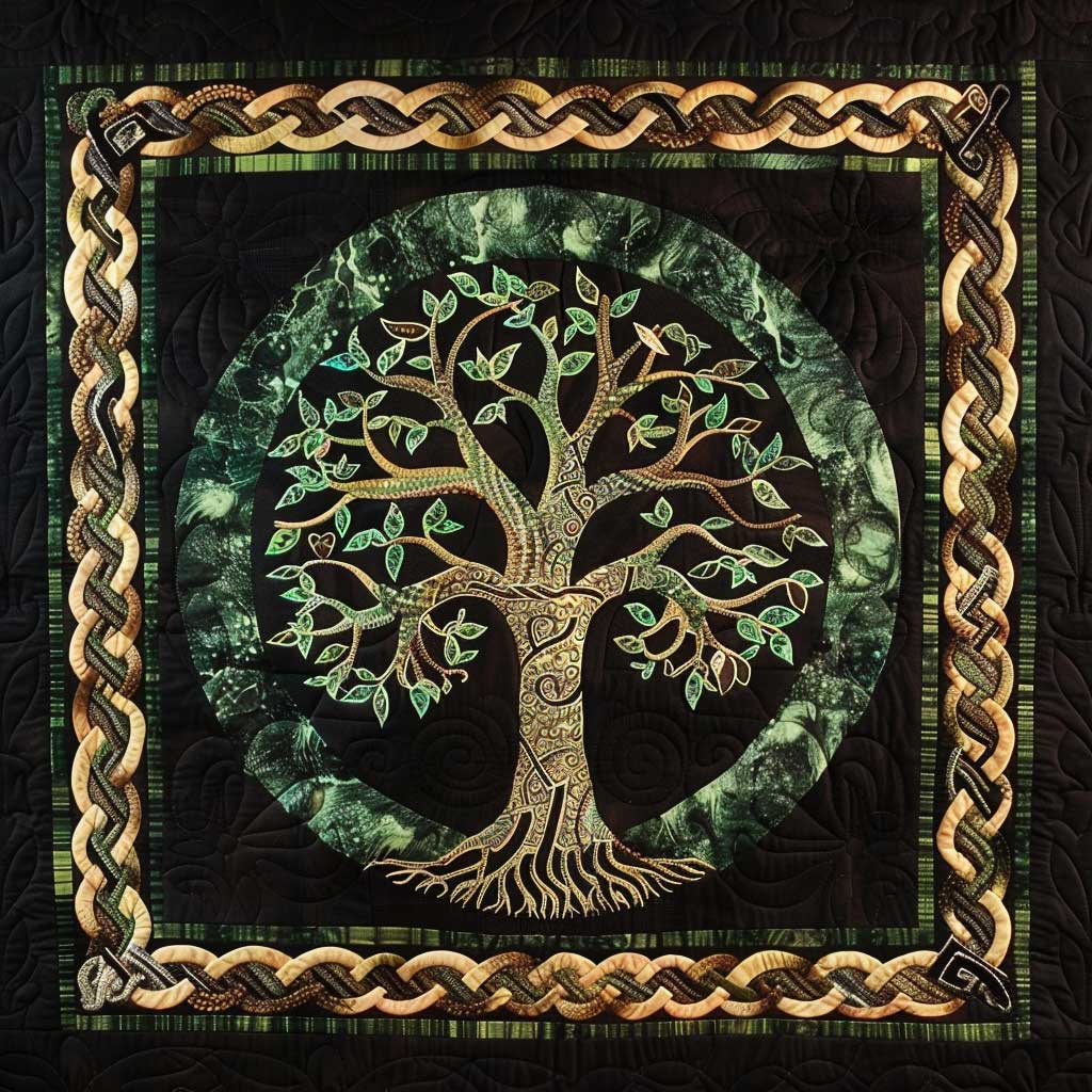 Tree Of Life XR0409017CL Quilt