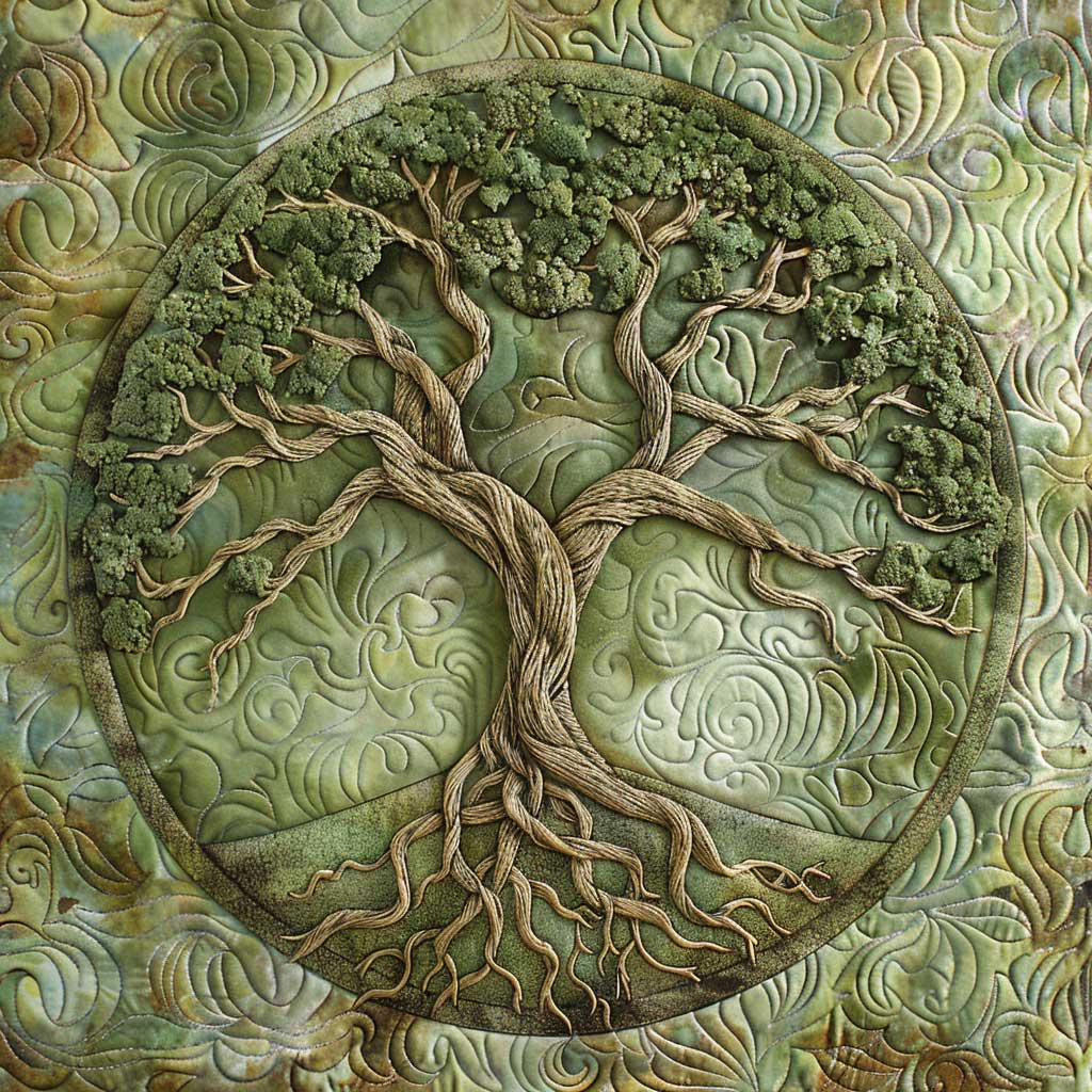 Tree Of Life XR1009011CL Quilt