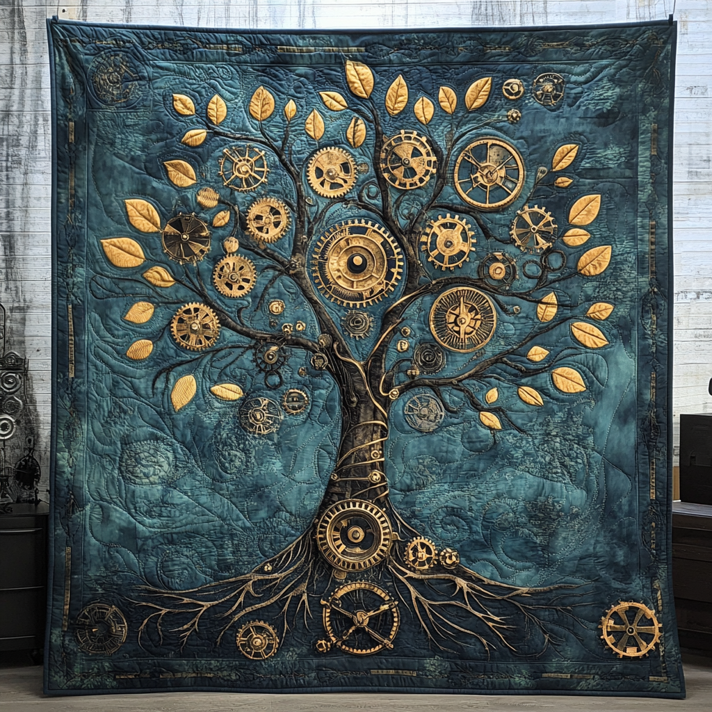 Tree Of Time WU2502012CL Quilt