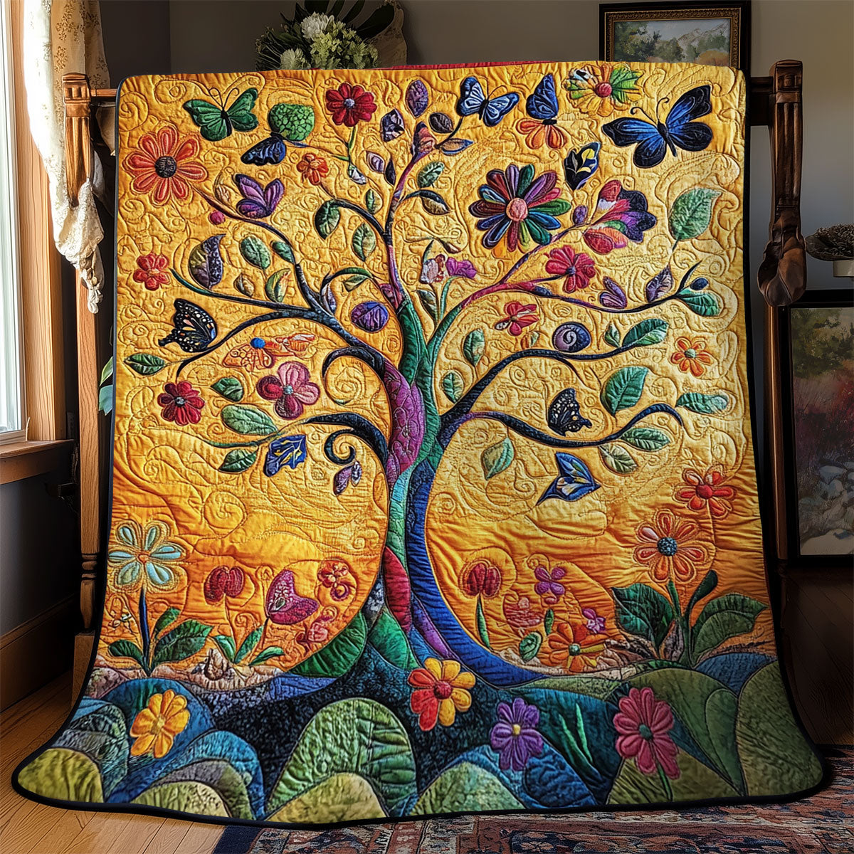 Tree of Whimsy YR0702009CL Quilt