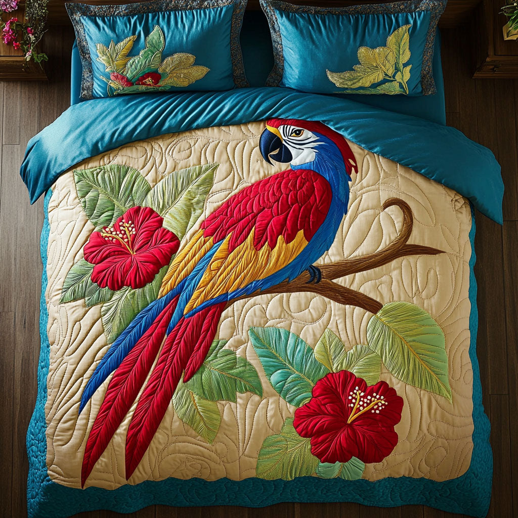 Tropical Parrot Paradise YR0102009CL Duvet Cover Set