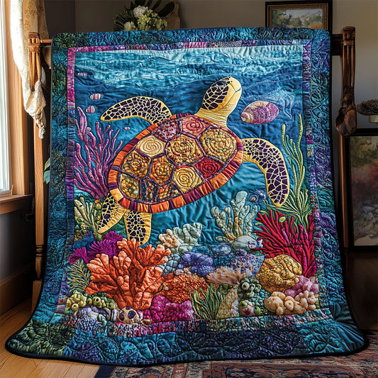 Turtle Tide YR0702024CL Quilt