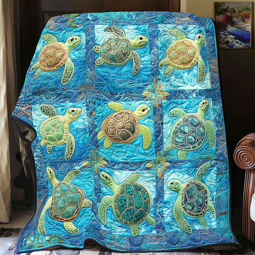 Turtle Tide YR1904011CL Quilt