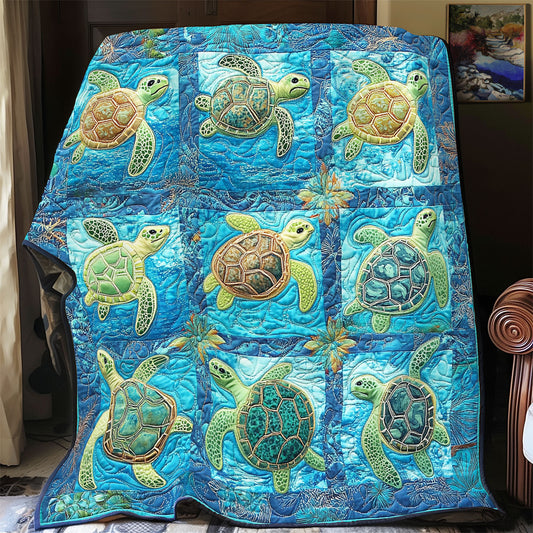 Turtle Tide YR1904011CL Quilt