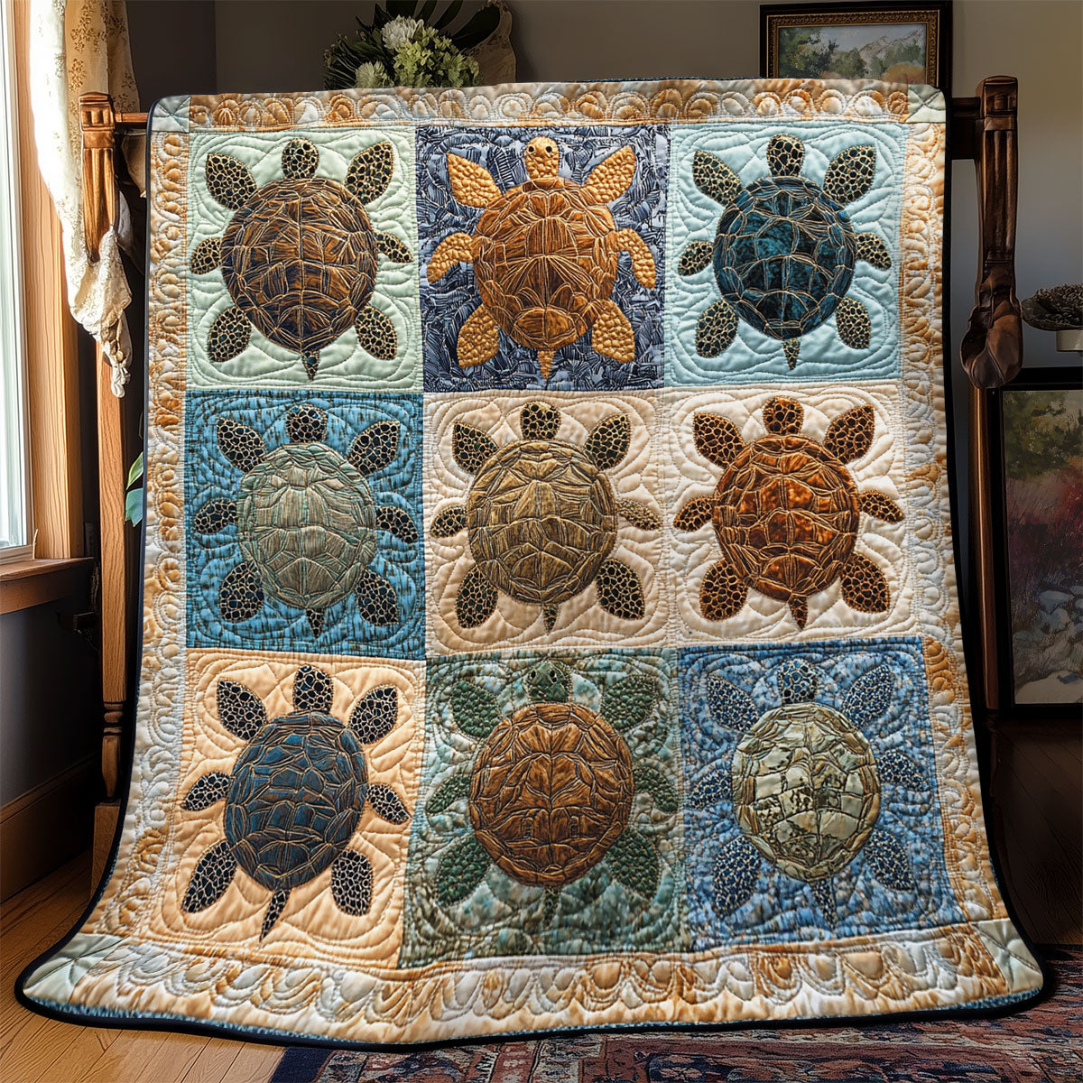 Turtle YR0502005CL Quilt