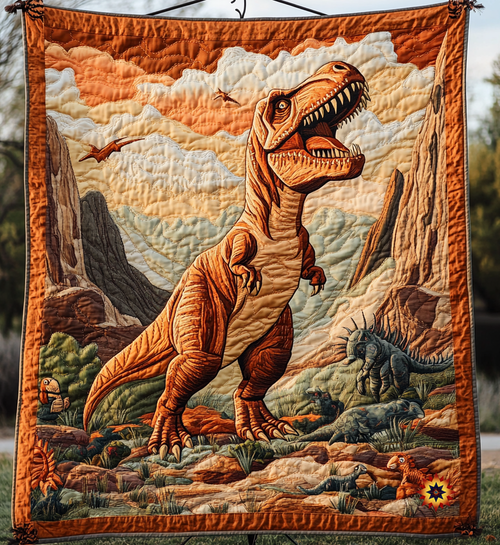 Tyrannosaurus WU1812007CL Quilt