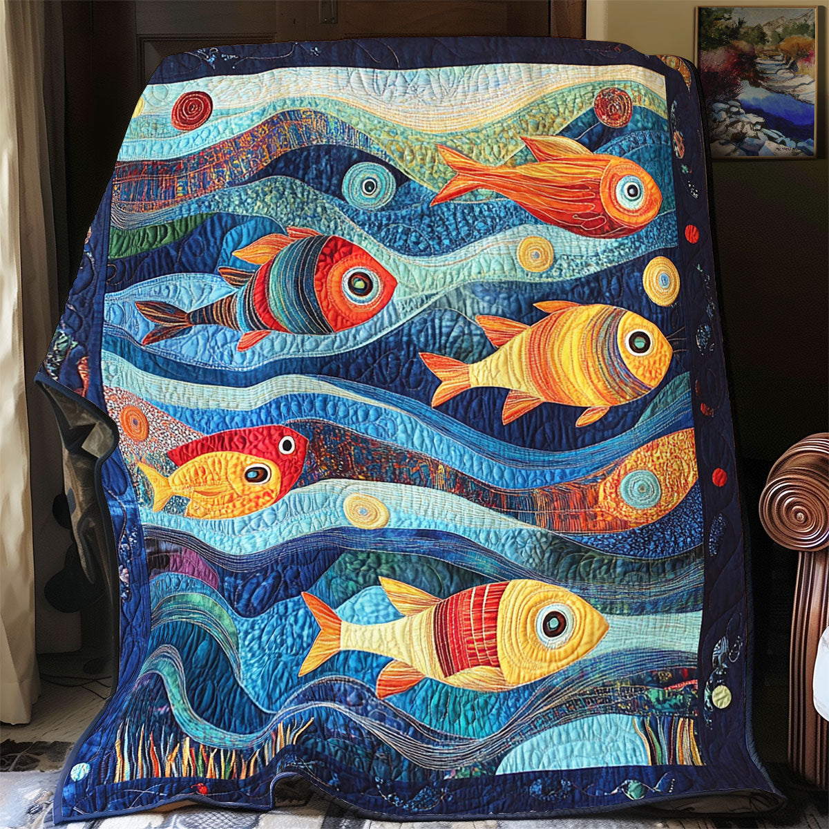 Underwater Harmony YR2801022CL Quilt