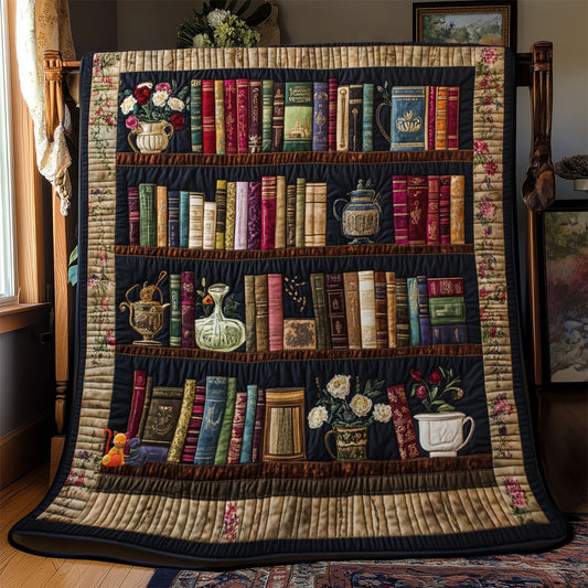 Vintage Book Lover YR1212009CL Quilt