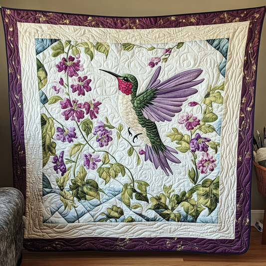 Vibrant Wings in Bloom YR0301045CL Quilt