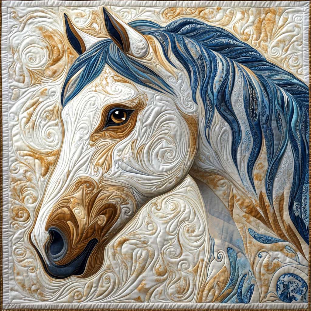 Vintage Horse XR0808023CL Quilt