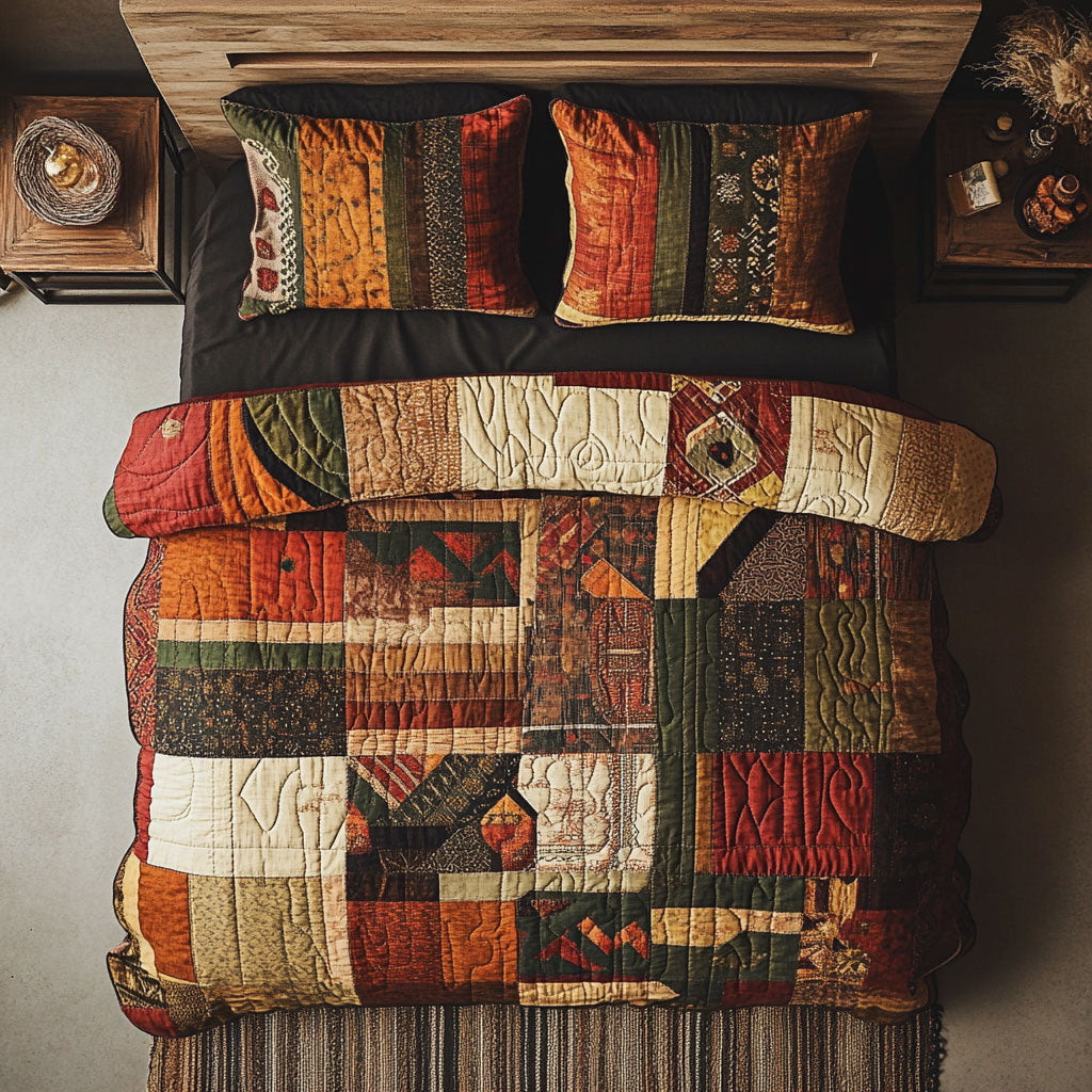 Vintage Patchwork WU2802080CL Duvet Cover Set