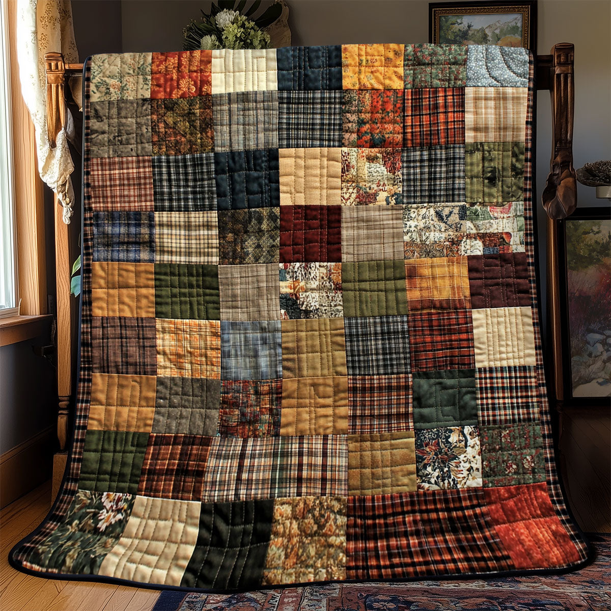 Vintage Patchwork YR1802049CL Quilt
