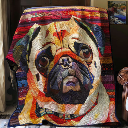 Warm Pugs WN2907014CL Quilt