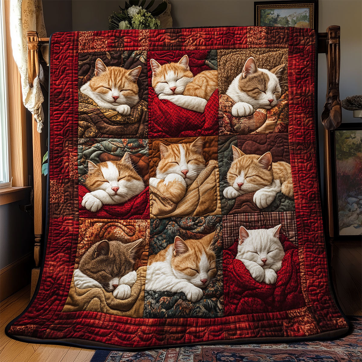 Warm Whiskers YR0902025CL Quilt