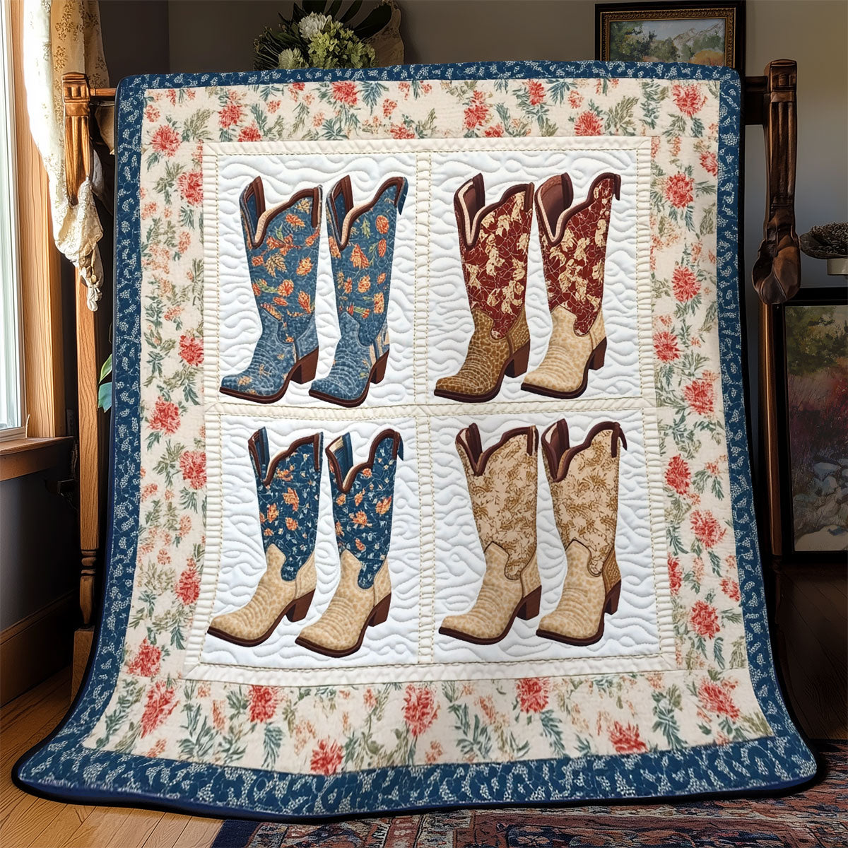 Western Bloom YR0302040CL Quilt