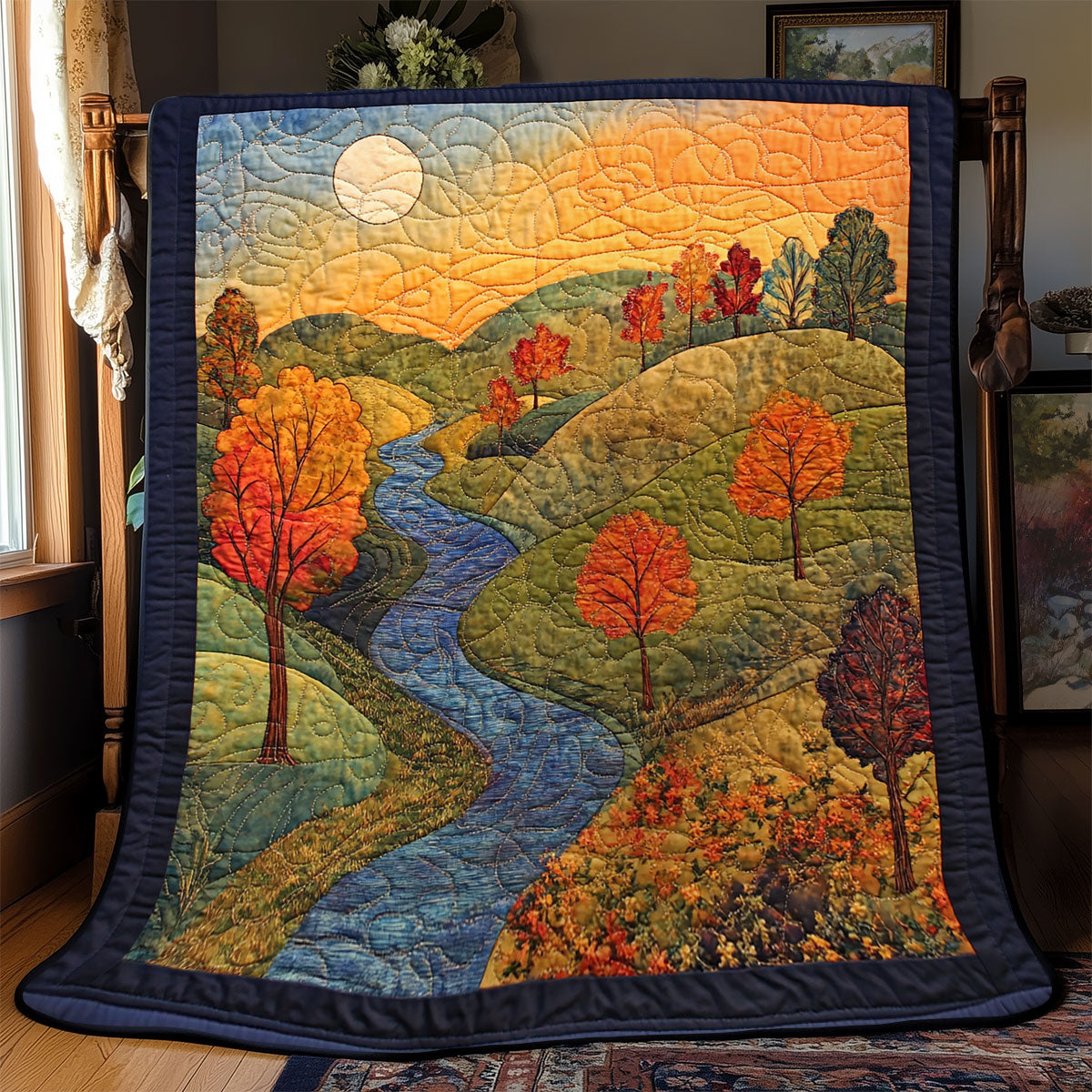 Whimsical Autumn YR1802056CL Quilt