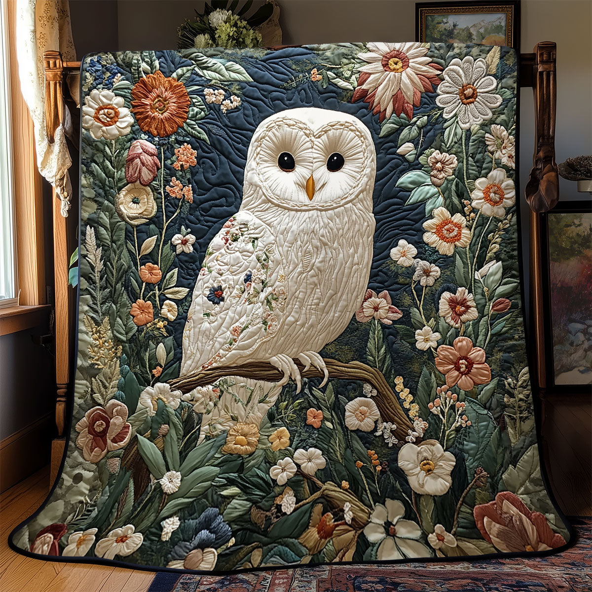Whimsical Owl YR0302025CL Quilt
