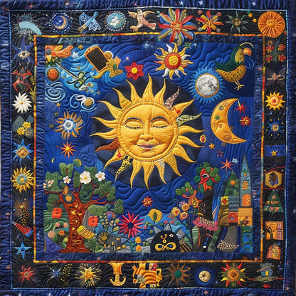 Whimsical Sun XR0507013CL Quilt