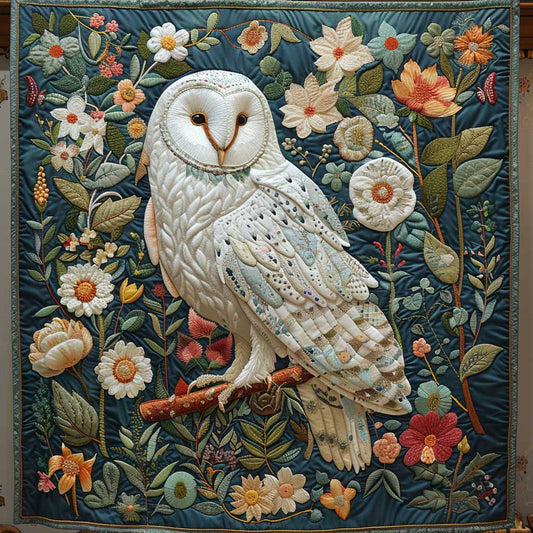 White Owl Garden XR0908014CL Quilt