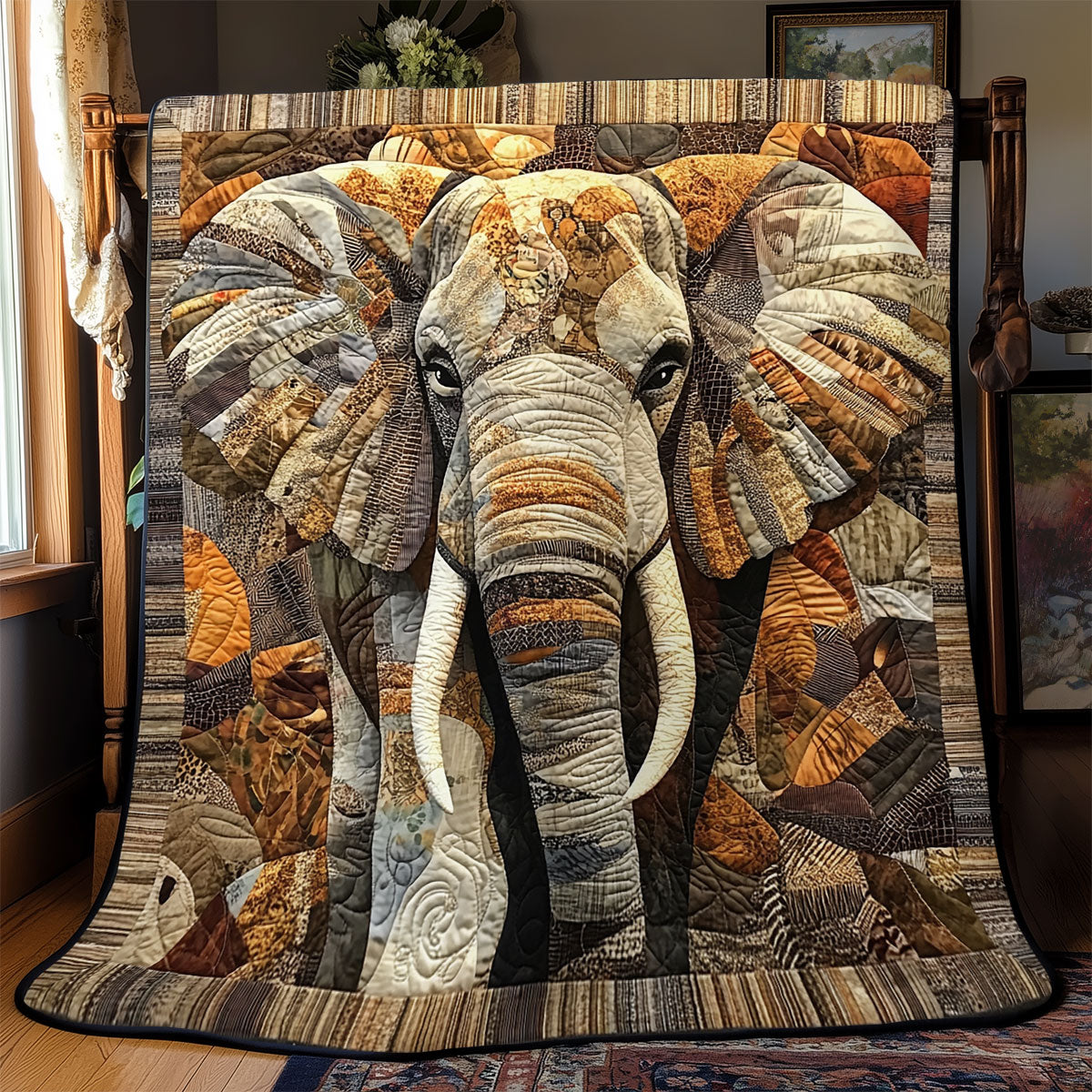 Wild Elephant YR1802033CL Quilt