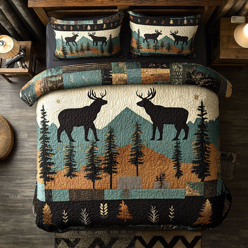 Wild Life Rustic Patchwork WU0603042CL Duvet Cover Set