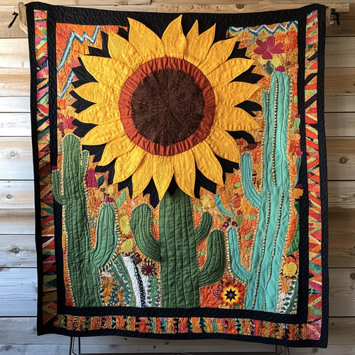 Wild Sunflower WU1312015CL Quilt