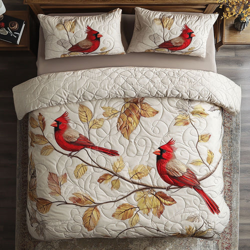 Winter Cardinal WU1902042CL Duvet Cover Set