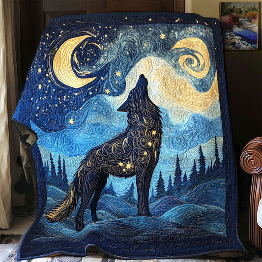 Wolf Night YR2801039CL Quilt